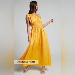 ANA one shoulder maxi dress